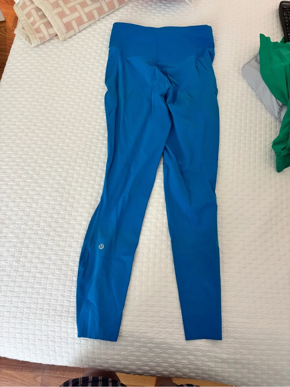 lululemon athletica Bright Blue High-Waist Leggings